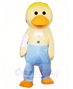 Yellow Duck Mascot Costumes Poultry 