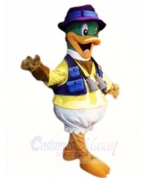 Traveling Duck Mascot Costumes Poultry Animal