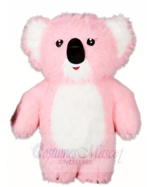 Pink Koala Bear Mascot Costumes Animal 