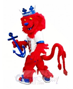 Red Lion Mascot Costume King Lion Mascot Costumes