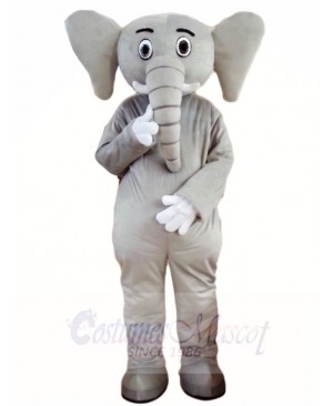 Grey Elephant Mascot Costumes Animal