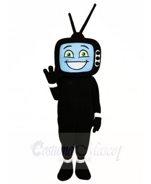 Black TV Television Mascot Costumes  