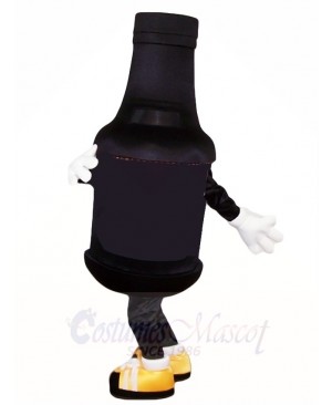  Black Beer Bottle Mascot Costumes Drink