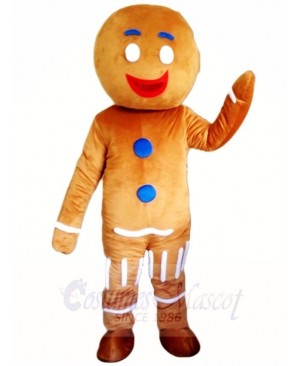 Gingerbread Man Mascot Costumes Xmas Christmas