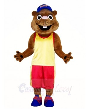 Gopher in Sports Suit Mascot Costumes Animal