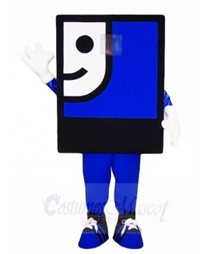 Blue Face Mascot Costumes 