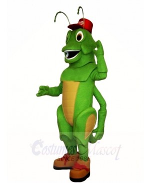 Green Grasshopper Mascot Costumes Insect