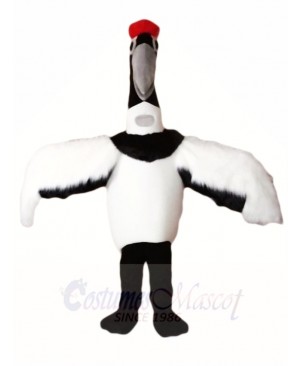 Red-crowned Manchurian Crane Grus Japonensis Mascot Costumes Animal