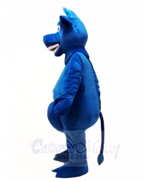 Blue Bull Mascot Costumes Farm Animal