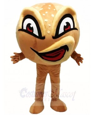 Ugly Angry Face Bread Mascot Costumes Food Snack