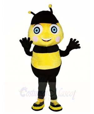 Black Hat Bee Mascot Costumes Insect 