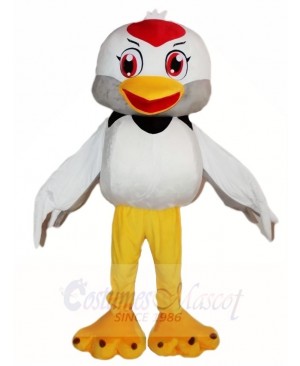 White Bird Mascot Costumes Animal