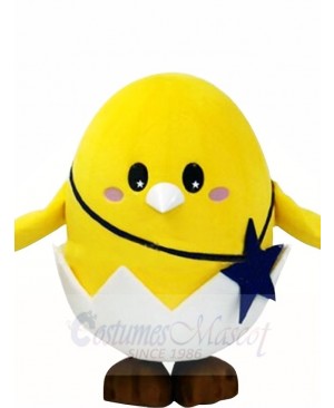 Chick In Egg Mascot Costumes Poultry