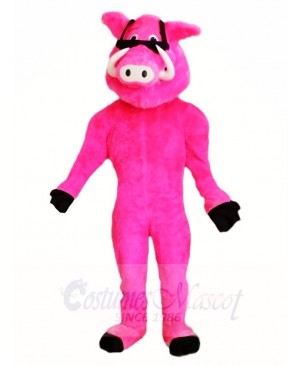 Pink Pig Mascot Costumes Animal 