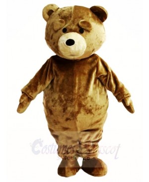 Brown Teddy Bear Mascot Costumes Animal 