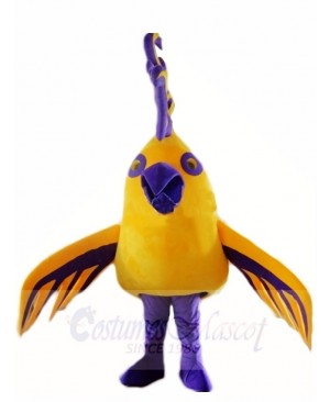 Yellow Phoenix Mascot Costumes Animal 