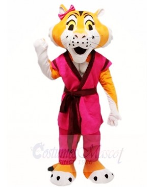 Kung Fu Tiger Tigress Mascot Costumes Animal