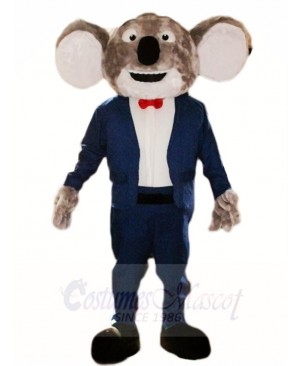 Blue Suit Koala Bear Mascot Costumes Animal 