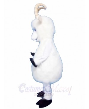 White Goat Mascot Costumes Animal 