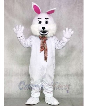White Rabbit Easter Bunny Mascot Costumes Animal