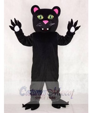 Friendly Black Panther Mascot Costumes Animal