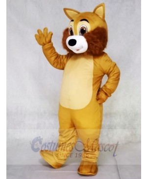 Brown Squirrel Mascot Costumes with Tan Belly Animal