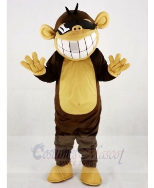 Funny Happy Monkey Mascot Costumes Animal 