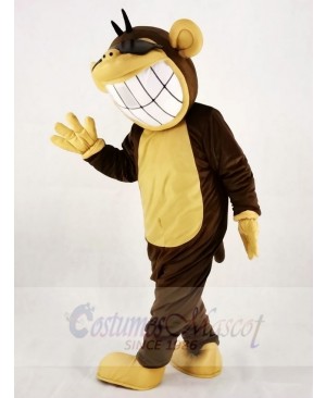 Funny Happy Monkey Mascot Costumes Animal 