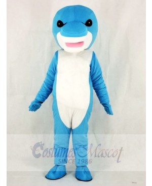 Blue Shark Mascot Costumes Sea