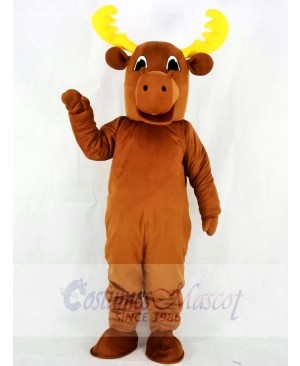 Bull Moose Mascot Costumes Animal 