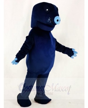 Zoo Navy Blue Manatee Mascot Costumes Animal 