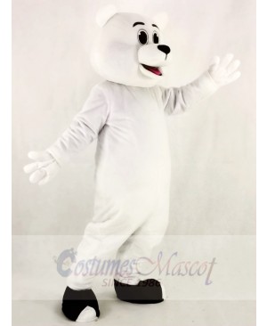 White Polar Bear Mascot Costumes Animal