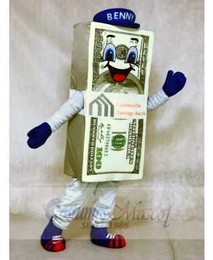 Dollar Bill for Bank Mascot Costumes with Hat