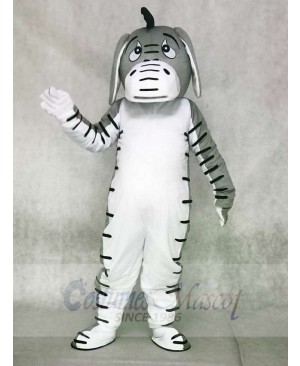 Grey Donkey Mascot Costumes Animal