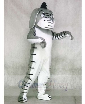 Grey Donkey Mascot Costumes Animal