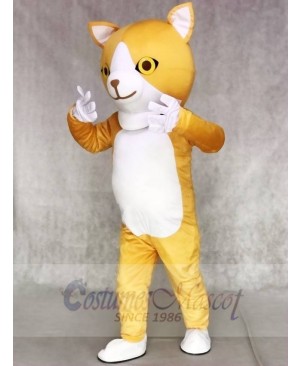 Happy Cat Mascot Adult Costumes Animal