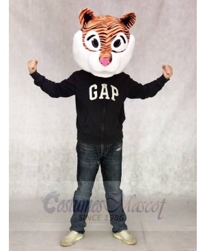 Cute George Tiger Mascot Head ONLY Animal