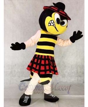 Cute KILTY Bee Mascot Costumes Insect