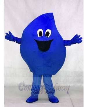 Blue Raindrop Sea Water Drop Mascot Costumes
