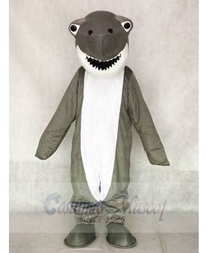 Gray Shark Mascot Costumes Sea