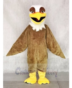 Fierce White Head Brown Hawk Falcon Eagle Mascot Costumes