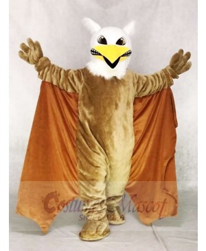 Griffin Mascot Costume with Yellow Wings