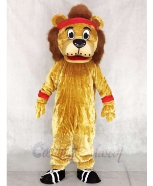 Lenny The Lion Mascot Costumes Animal