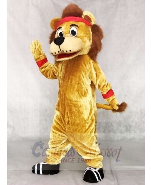 Lenny The Lion Mascot Costumes Animal