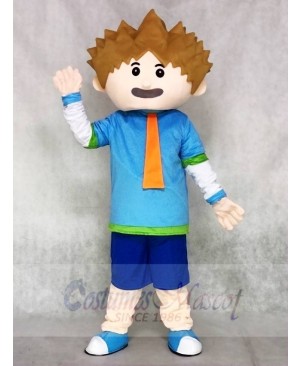 Smart Boy Mascot Costumes People