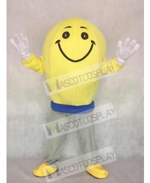 High Quality Cute Light Bulb Mascot Adult Costume