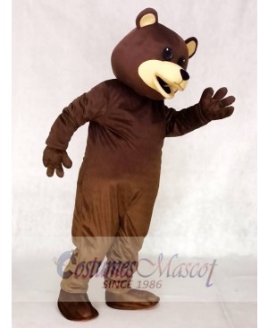 Brown Toy Teddy Bear Mascot Costumes Animal