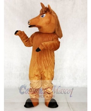 Cute Pony Horse Mascot Costumes Animal