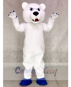 Power Polar Bear Mascot Costumes Animal