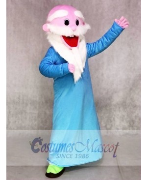 White Beard Old Man Mascot Costumes  